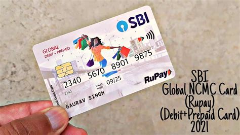 sbi global ncmc card charges